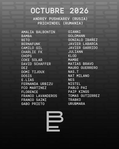 Artistas de Octubre en Lado BE