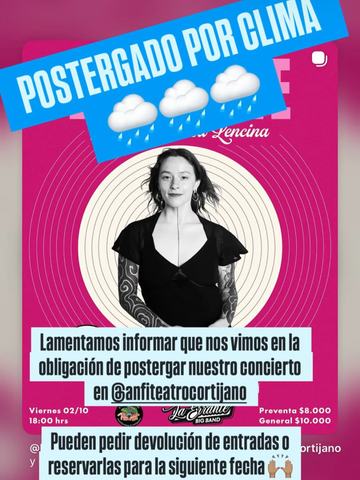 Concierto La Errante Big Band
