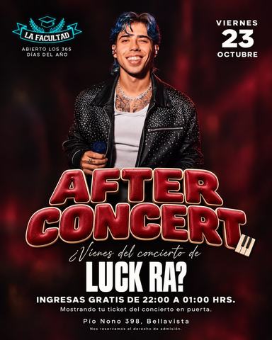 After Concert Luck Ra