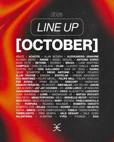 Agenda Musical Octubre - La Feria Club