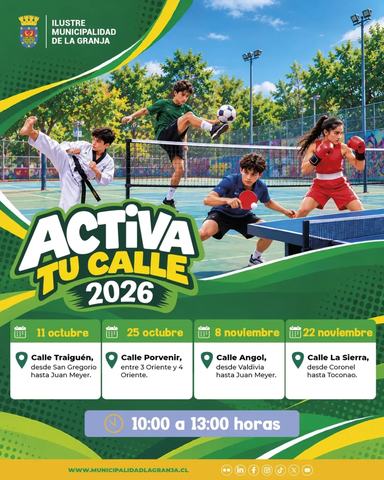 Activa tu Calle 2026 - La Sierra