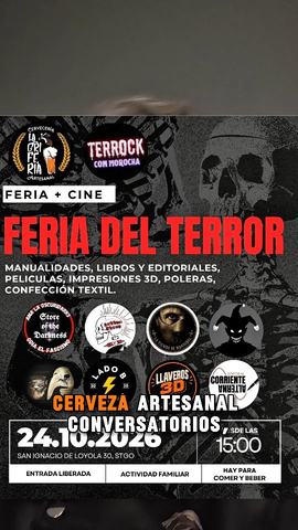 Terrock con Morocha: Feria del Terror y Cine
