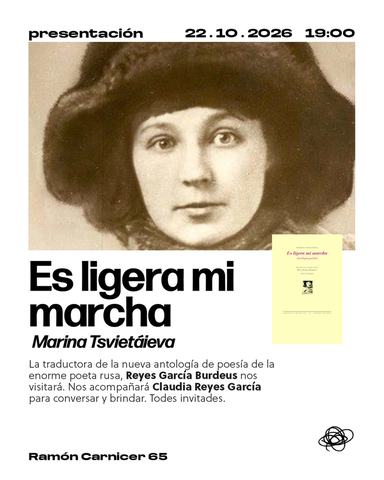 Presentación 'Es ligera mi marcha'