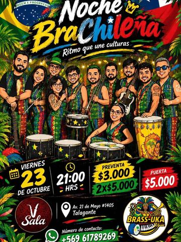 Noche BraChileña con Brass-Uka