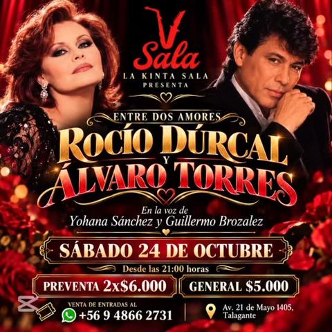 Entre Dos Amores: Rocío Dúrcal y Álvaro Torres