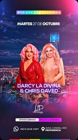 Show de Darcy La Divina y Chris Daveed