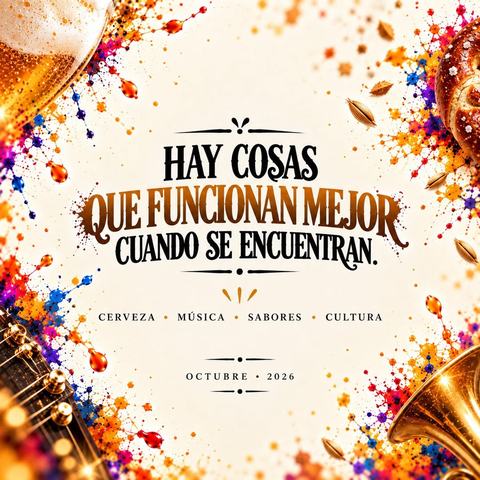 Evento de Cerveza, Música, Sabores y Cultura