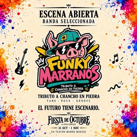 Funky Marranos: Tributo a Chancho en Piedra