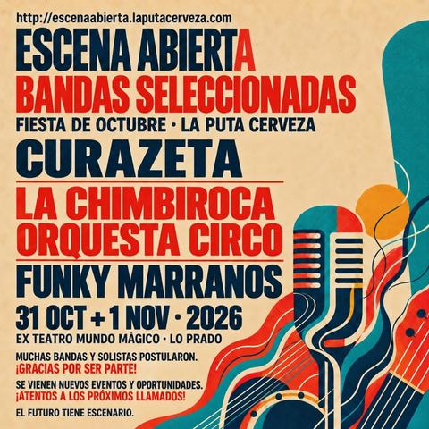 Curazeta, La Chimbiroca y Funky Marranos