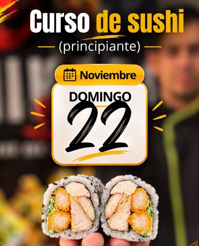 Curso de Sushi Nivel Inicial