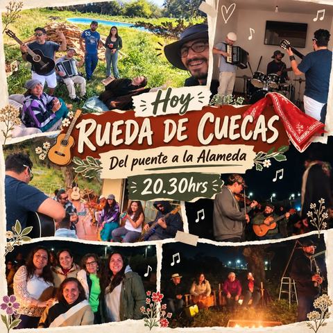 Rueda de Cuecas en Del Puente