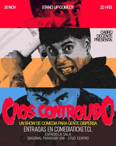 Caos Controlado: Stand Up Comedy