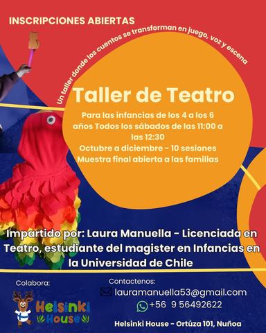 Taller de Teatro Primera Infancia