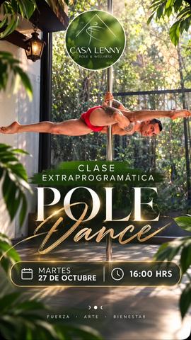 Clase Extraprogramática Pole Dance