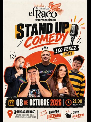 Stand Up Comedy en Terraza El Raco