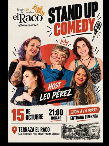 Stand Up Comedy en Terraza El Raco