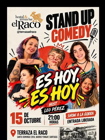 Stand Up Comedy con Leo Pérez