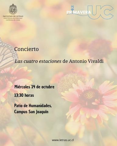 Concierto Primavera UC: Vivaldi