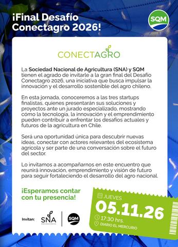 Desafío ConectAgro 2026 Final