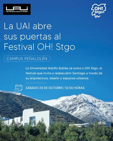 La UAI abre sus puertas al Festival OH! Stgo