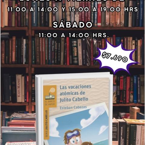 Horario de atención Librería Cerro Letras