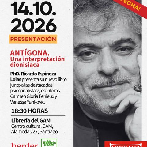 Presentación "Antígona. Una interpretación dionisíaca"