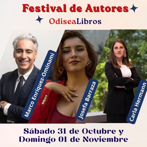 Festival de Autores: Marco Enríquez-Ominami, Josefa Barraza y Carla Hermann