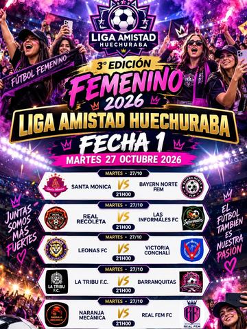 Liga Amistad Huechuraba - Matchday 1
