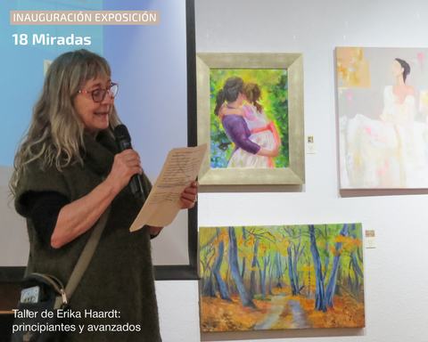Exposición 18 Miradas - Taller Erika Haardt