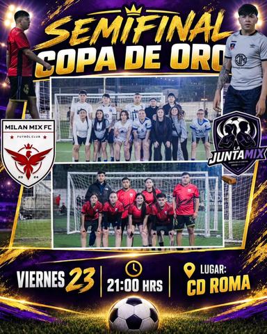 Semifinal Copa de Oro: Milan Mix vs La Junta