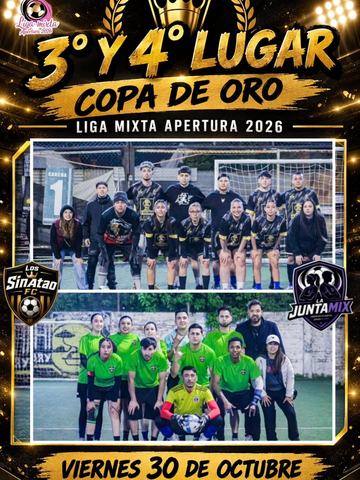Copa de Oro Liga Mixta: Sinatao vs Juntamix