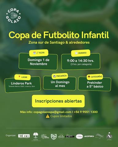 Copa Golazo - Fútbol Infantil