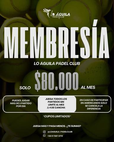 Unlimited Padel Membership