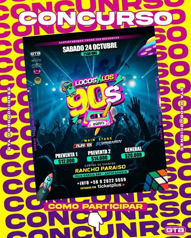 Locos X los 90s Antofagasta