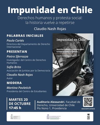 Presentación libro "Impunidad en Chile"
