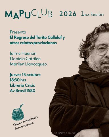 Mapuclub 2026: Jaime Huenun