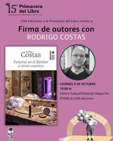 Firma con Rodrigo Costas