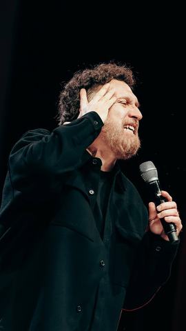 Juan Pablo López en Santiago