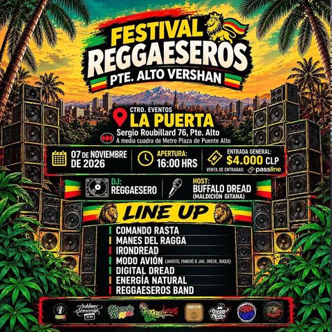 Festival Reggaeseros Puente Alto Vershan