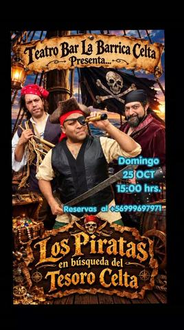 Los Piratas en búsqueda del Tesoro Celta