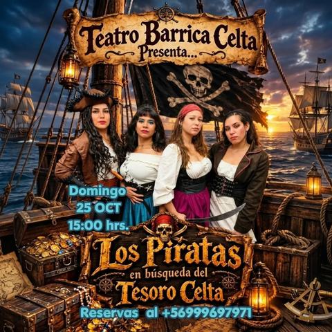 Los Piratas en búsqueda del Tesoro Celta