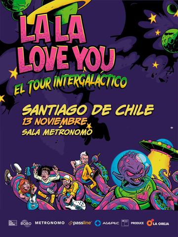 La La Love You - Tour Intergaláctico