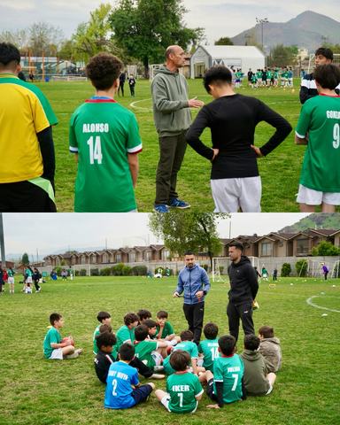 Entrenamiento Escuela Audax Huechuraba
