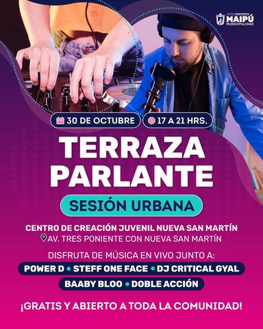Terraza Parlante: Sesión Urbana