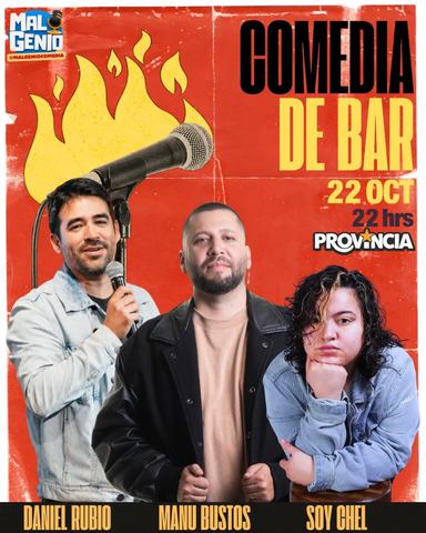 Mal Genio: Daniel Rubio, Manu Bustos y Soy Chel