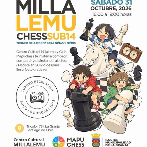 Millalemu Chess Sub14 Torneo de Ajedrez