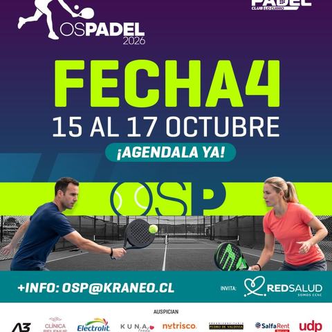 Torneo de Padel OSP - Fecha 4