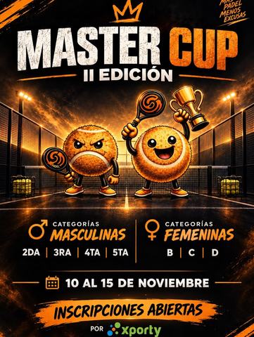 Master Cup II Edición Pádel