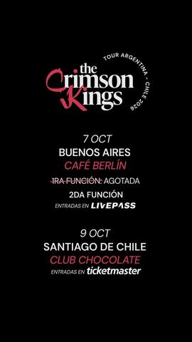 The Crimson Kings en Santiago