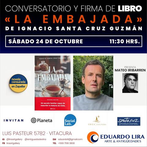 Conversatorio y firma de La Embajada